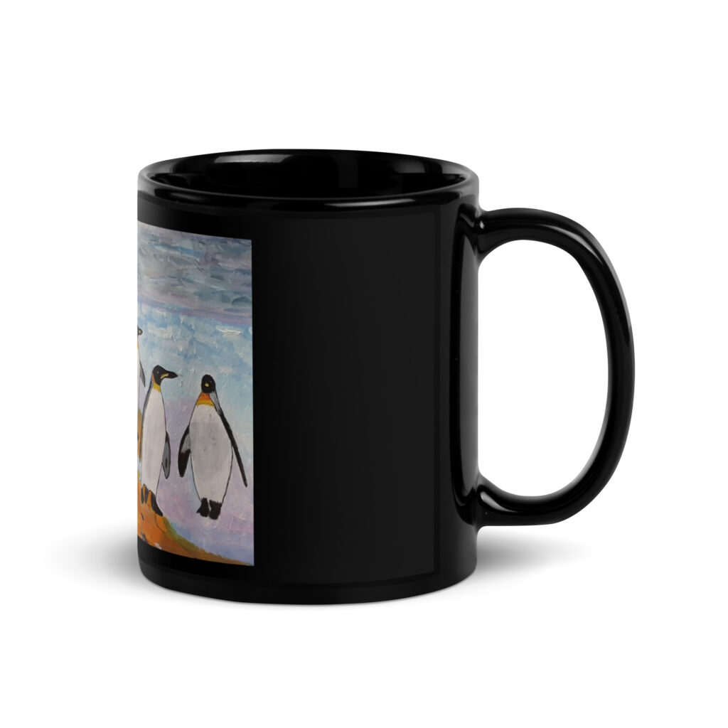 Black Glossy Mug