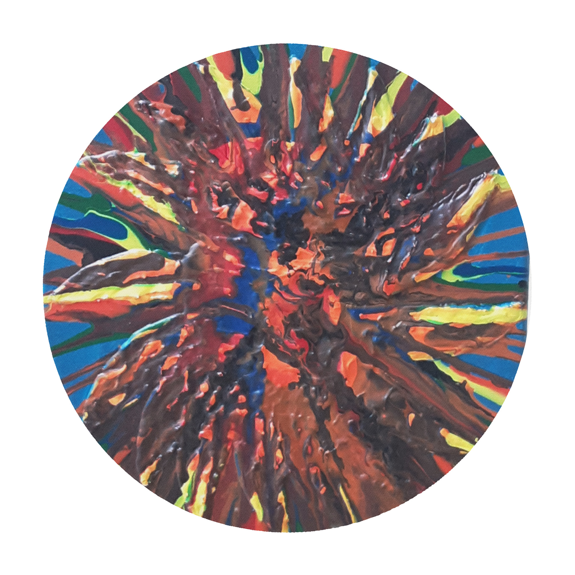Round mouse pad